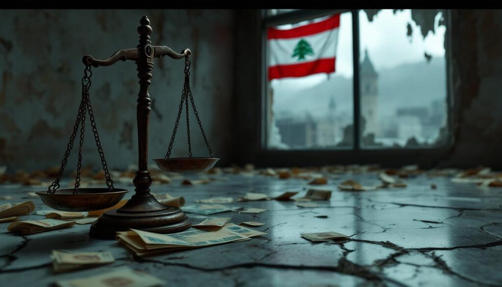 analyse de la crise bancaire au liban après sept ans de turbulences, mettant en lumière une législation controversée qui classe les créanciers et ses impacts sur l'économie.