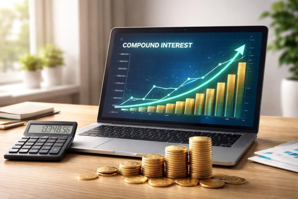 découvrez les intérêts composés expliqués simplement : comprenez comment vos investissements peuvent croître de manière exponentielle grâce à l'effet boule de neige des intérêts.