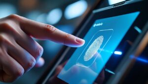 découvrez comment la technologie biométrique remplace le code pin pour des paiements plus rapides et sécurisés grâce à votre empreinte digitale.