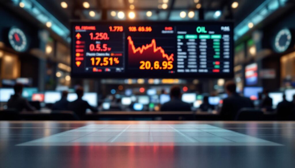 la bourse de paris chute fortement sous l'effet de la montée spectaculaire des prix du pétrole, tandis que le secteur bancaire montre des signes de ralentissement.